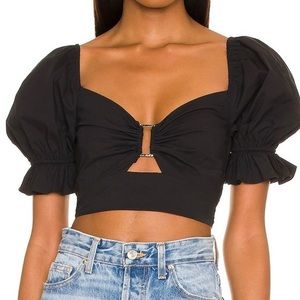 Elizabeth puff sleeve top